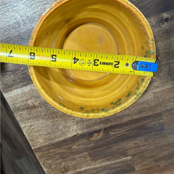 Vintage Haegar Harvest Gold Bowl or Planter - Picture 6 of 7